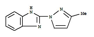 1H-benzimidazole,2-(3-methyl-1h-pyrazol-1-yl)-(9ci)Structure,6488-90-0Structure 1H-benzimidazole,2-(3-methyl-1h-pyrazol-1-yl)-(9ci) Structure,6488-90-0Structure