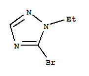 1H-1,2,4-triazole,5-bromo-1-ethyl-(9ci)Structure,64907-55-7Structure 1H-1,2,4-triazole,5-bromo-1-ethyl-(9ci) Structure,64907-55-7Structure
