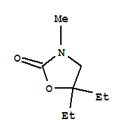 (5ci)-5,5-二乙基-3-甲基-2-噁唑烷酮結構式_649568-43-4結構式