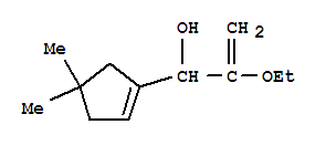 1-Cyclopentene-1-methanol,-alpha--(1-ethoxyethenyl)-4,4-dimethyl-(9ci)Structure,649570-42-3Structure 1-Cyclopentene-1-methanol,-alpha--(1-ethoxyethenyl)-4,4-dimethyl-(9ci) Structure,649570-42-3Structure