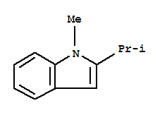 1H-indole,1-methyl-2-(1-methylethyl)-(9ci) Structure,65136-46-1Structure