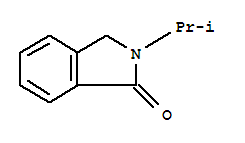 1H-isoindol-1-one,2,3-dihydro-2-(1-methylethyl)-(9ci)Structure,65399-00-0Structure 1H-isoindol-1-one,2,3-dihydro-2-(1-methylethyl)-(9ci) Structure,65399-00-0Structure