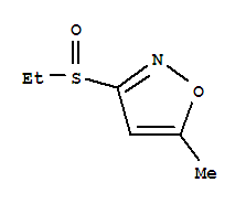 Isoxazole, 3-(ethylsulfinyl)-5-methyl-(9ci)Structure,69528-85-4Structure Isoxazole, 3-(ethylsulfinyl)-5-methyl-(9ci) Structure,69528-85-4Structure