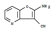 呋喃并[3,2-b]吡啶-3-甲腈,2-氨基-(9ci)結(jié)構(gòu)式_69539-66-8結(jié)構(gòu)式