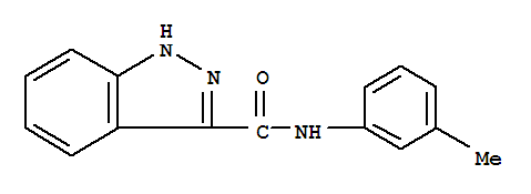 1H-indazole-3-carboxamide,n-(3-methylphenyl)-(9ci) Structure,696603-96-0Structure