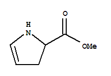 1H-pyrrole-2-carboxylic acid, 2,3-dihydro-, methyl ester (9ci) Structure,69810-51-1Structure