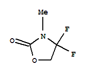 (9ci)-4,4-二氟-3-甲基-2-噁唑烷酮結構式_701231-95-0結構式