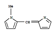 1H-pyrrole,1-methyl-2-(2h-pyrrol-2-ylidenemethyl)-(9ci)Structure,704895-47-6Structure 1H-pyrrole,1-methyl-2-(2h-pyrrol-2-ylidenemethyl)-(9ci) Structure,704895-47-6Structure