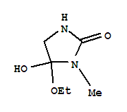 2-Imidazolidinone, 5-ethoxy-5-hydroxy-1-methyl-(9ci)Structure,705282-68-4Structure 2-Imidazolidinone, 5-ethoxy-5-hydroxy-1-methyl-(9ci) Structure,705282-68-4Structure