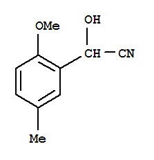 Mandelonitrile, 2-methoxy-5-methyl-(5ci)Structure,705288-17-1Structure Mandelonitrile, 2-methoxy-5-methyl-(5ci) Structure,705288-17-1Structure