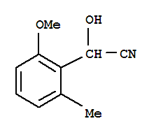 Mandelonitrile, 2-methoxy-6-methyl-(5ci)Structure,705288-18-2Structure Mandelonitrile, 2-methoxy-6-methyl-(5ci) Structure,705288-18-2Structure