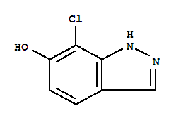 1H-indazol-6-ol, 7-chloro- Structure,705927-38-4Structure