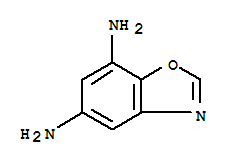 5,7-Benzoxazolediamine(9ci)Structure,705927-40-8Structure 5,7-Benzoxazolediamine(9ci) Structure,705927-40-8Structure