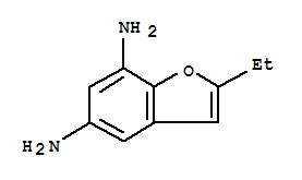 5,7-Benzofurandiamine,2-ethyl-(9ci)Structure,705928-17-2Structure 5,7-Benzofurandiamine,2-ethyl-(9ci) Structure,705928-17-2Structure