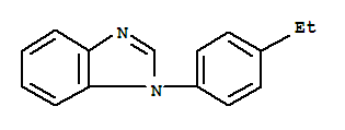 1H-benzimidazole,1-(4-ethylphenyl)-(9ci)Structure,706785-30-0Structure 1H-benzimidazole,1-(4-ethylphenyl)-(9ci) Structure,706785-30-0Structure