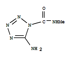 1H-tetrazole-1-carboxamide,5-amino-n-methyl-(9ci)Structure,709015-90-7Structure 1H-tetrazole-1-carboxamide,5-amino-n-methyl-(9ci) Structure,709015-90-7Structure