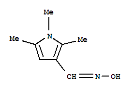 1H-pyrrole-3-carboxaldehyde,1,2,5-trimethyl-,oxime(9ci)Structure,709662-42-0Structure 1H-pyrrole-3-carboxaldehyde,1,2,5-trimethyl-,oxime(9ci) Structure,709662-42-0Structure
