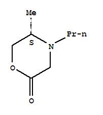 2-Morpholinone,5-methyl-4-propyl-,(5s)-(9ci)Structure,710654-85-6Structure 2-Morpholinone,5-methyl-4-propyl-,(5s)-(9ci) Structure,710654-85-6Structure