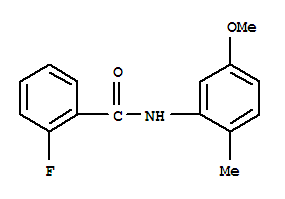 Benzamide, 2-fluoro-n-(5-methoxy-2-methylphenyl)-(9ci)Structure,712298-99-2Structure Benzamide, 2-fluoro-n-(5-methoxy-2-methylphenyl)-(9ci) Structure,712298-99-2Structure