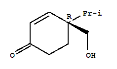 2-Cyclohexen-1-one,4-(hydroxymethyl)-4-(1-methylethyl)-,(4r)-(9ci)Structure,712324-02-2Structure 2-Cyclohexen-1-one,4-(hydroxymethyl)-4-(1-methylethyl)-,(4r)-(9ci) Structure,712324-02-2Structure