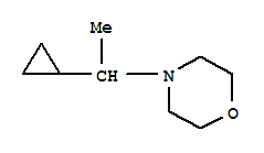 4-(1-環(huán)丙基乙基)-嗎啉結(jié)構(gòu)式_71298-95-8結(jié)構(gòu)式
