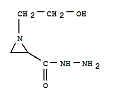 2-Aziridinecarboxylicacid,1-(2-hydroxyethyl)-,hydrazide(9ci)Structure,71331-16-3Structure 2-Aziridinecarboxylicacid,1-(2-hydroxyethyl)-,hydrazide(9ci) Structure,71331-16-3Structure