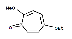 2,4,6-Cycloheptatrien-1-one,5-ethoxy-2-methoxy-(9ci)Structure,714216-14-5Structure 2,4,6-Cycloheptatrien-1-one,5-ethoxy-2-methoxy-(9ci) Structure,714216-14-5Structure