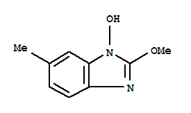1H-benzimidazole,1-hydroxy-2-methoxy-6-methyl-(9ci)Structure,71468-03-6Structure 1H-benzimidazole,1-hydroxy-2-methoxy-6-methyl-(9ci) Structure,71468-03-6Structure