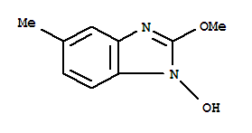 1H-benzimidazole,1-hydroxy-2-methoxy-5-methyl-(9ci)Structure,71468-06-9Structure 1H-benzimidazole,1-hydroxy-2-methoxy-5-methyl-(9ci) Structure,71468-06-9Structure
