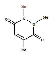 3,6-Pyridazinedione, 1,2-dihydro-1,2,4-trimethyl-(9ci)Structure,717112-50-0Structure 3,6-Pyridazinedione, 1,2-dihydro-1,2,4-trimethyl-(9ci) Structure,717112-50-0Structure