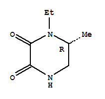 2,3-Piperazinedione,1-ethyl-6-methyl-,(r)-(9ci)Structure,71754-90-0Structure 2,3-Piperazinedione,1-ethyl-6-methyl-,(r)-(9ci) Structure,71754-90-0Structure