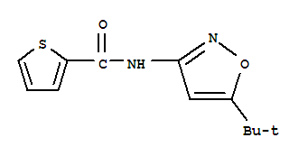 (9ci)-n-[5-(1,1-二甲基乙基)-3-異噁唑基]-2-噻吩羧酰胺結(jié)構(gòu)式_717857-76-6結(jié)構(gòu)式