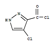 1H-pyrazole-3-carbonyl chloride, 4-chloro-(9ci)Structure,717871-75-5Structure 1H-pyrazole-3-carbonyl chloride, 4-chloro-(9ci) Structure,717871-75-5Structure