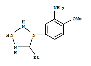1H-tetrazole,1-(3-amino-4-methoxyphenyl)-5-ethyl-(5ci) Structure,719297-47-9Structure