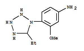 1H-tetrazole,1-(4-amino-2-methoxyphenyl)-5-ethyl-(5ci)Structure,719297-53-7Structure 1H-tetrazole,1-(4-amino-2-methoxyphenyl)-5-ethyl-(5ci) Structure,719297-53-7Structure