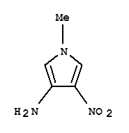 1H-pyrrol-3-amine,1-methyl-4-nitro-(9ci)Structure,72083-66-0Structure 1H-pyrrol-3-amine,1-methyl-4-nitro-(9ci) Structure,72083-66-0Structure