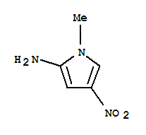 1H-pyrrol-2-amine,1-methyl-4-nitro-(9ci)Structure,72083-68-2Structure 1H-pyrrol-2-amine,1-methyl-4-nitro-(9ci) Structure,72083-68-2Structure