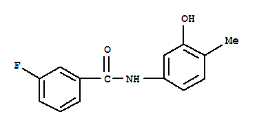 Benzamide, 3-fluoro-n-(3-hydroxy-4-methylphenyl)-(9ci)Structure,723261-32-3Structure Benzamide, 3-fluoro-n-(3-hydroxy-4-methylphenyl)-(9ci) Structure,723261-32-3Structure