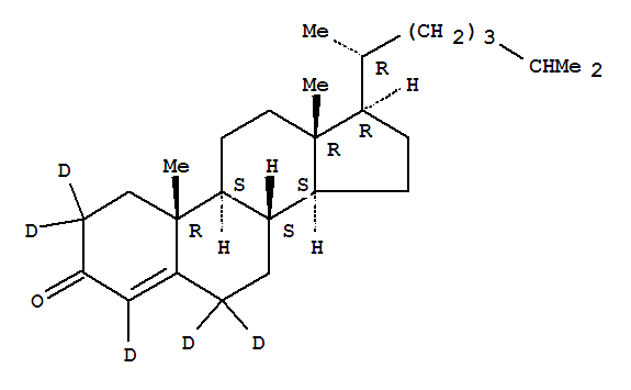 4-Cholesten-3-one-2,2,4,6,6-d5Structure,72560-60-2Structure 4-Cholesten-3-one-2,2,4,6,6-d5 Structure,72560-60-2Structure