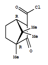 (1r)-(9ci)-4,7,7-三甲基-3-氧代-雙環(huán)[2.2.1]庚烷-2-羰酰氯結(jié)構(gòu)式_72690-88-1結(jié)構(gòu)式