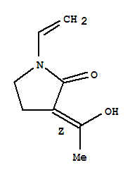 (9ci)-1-乙烯-3-(1-羥基亞乙基)-2-吡咯烷酮結(jié)構(gòu)式_727418-81-7結(jié)構(gòu)式