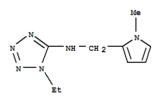 1H-tetrazol-5-amine,1-ethyl-n-[(1-methyl-1h-pyrrol-2-yl)methyl]-(9ci) Structure,728030-56-6Structure