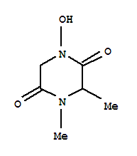 2,5-Piperazinedione,1-hydroxy-3,4-dimethyl-(9ci)Structure,73198-64-8Structure 2,5-Piperazinedione,1-hydroxy-3,4-dimethyl-(9ci) Structure,73198-64-8Structure