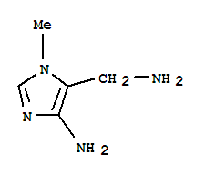 1H-imidazole-5-methanamine,4-amino-1-methyl-(9ci) Structure,732234-76-3Structure
