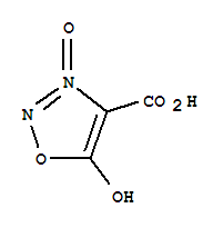 1,2,3-Oxadiazole-4-carboxylic acid, 5-hydroxy-, 3-oxide (9ci)Structure,732240-75-4Structure 1,2,3-Oxadiazole-4-carboxylic acid, 5-hydroxy-, 3-oxide (9ci) Structure,732240-75-4Structure