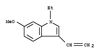 1H-indole,3-ethenyl-1-ethyl-6-methoxy-(9ci)Structure,733747-58-5Structure 1H-indole,3-ethenyl-1-ethyl-6-methoxy-(9ci) Structure,733747-58-5Structure