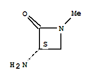 2-Azetidinone,3-amino-1-methyl-,(s)-(9ci)Structure,73429-59-1Structure 2-Azetidinone,3-amino-1-methyl-,(s)-(9ci) Structure,73429-59-1Structure