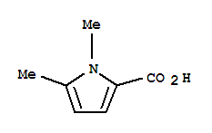 1,5-Dimethyl-1h-pyrrole-2-carboxylic acidStructure,73476-30-9Structure 1,5-Dimethyl-1h-pyrrole-2-carboxylic acid Structure,73476-30-9Structure