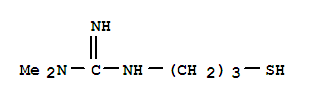 Guanidine, n-(3-mercaptopropyl)-n,n-dimethyl-(9ci)Structure,735253-59-5Structure Guanidine, n-(3-mercaptopropyl)-n,n-dimethyl-(9ci) Structure,735253-59-5Structure