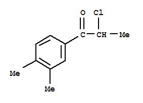 1-Propanone, 2-chloro-1-(3,4-dimethylphenyl)-(9ci)Structure,735321-29-6Structure 1-Propanone, 2-chloro-1-(3,4-dimethylphenyl)-(9ci) Structure,735321-29-6Structure